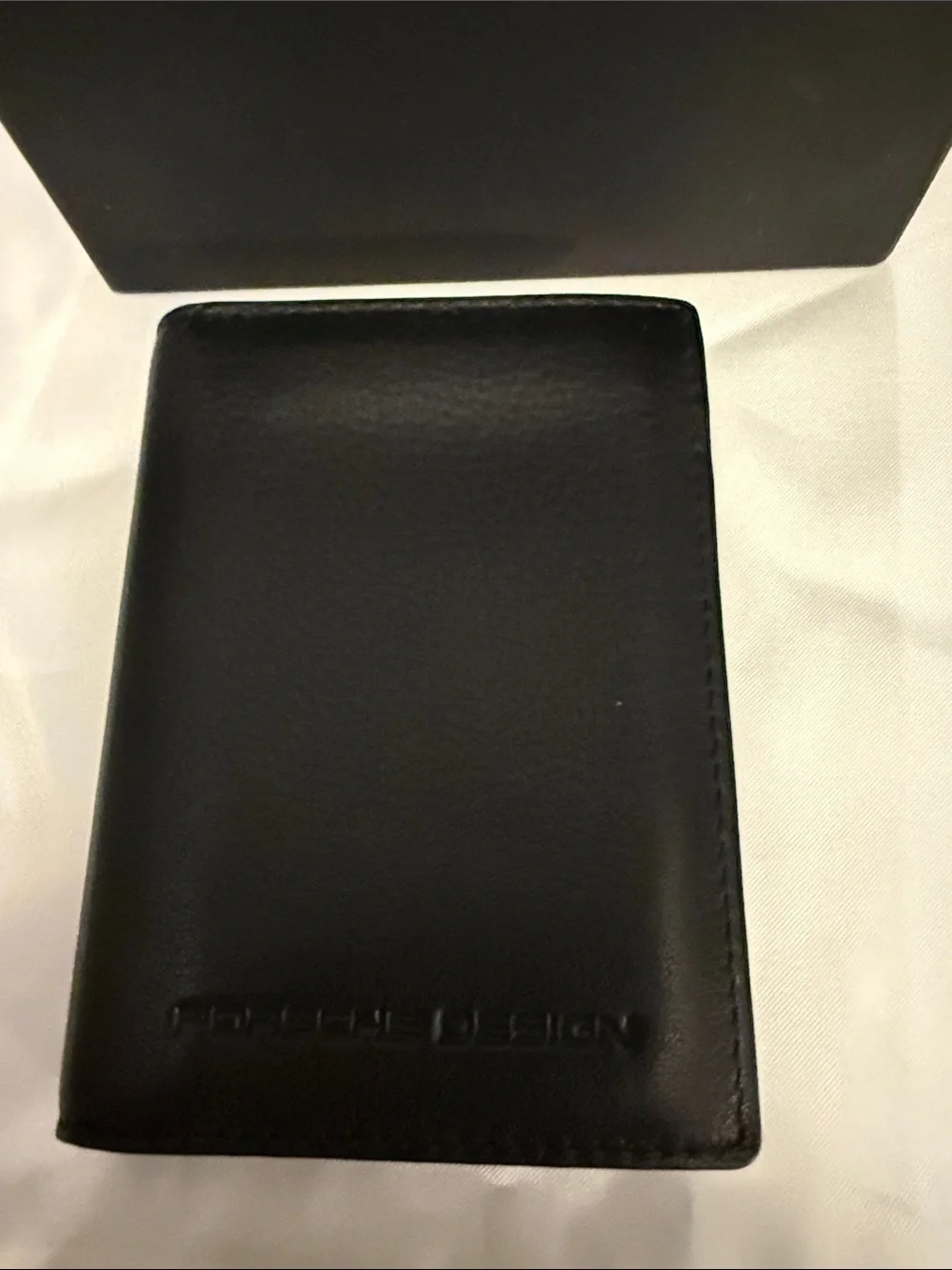 Porsche Design Black Leather Caed Holder Wallet